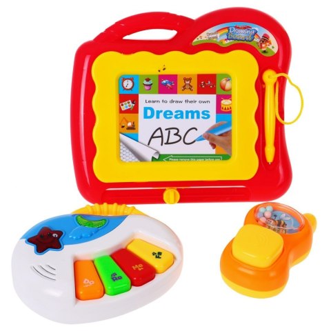 Interaktywny Chodzik dla dzieci 6m+ Tablica sensoryczna + Pianinko