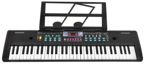 Keyboard dla dzieci 5+ Stojak na nuty Mikrofon + Kolorowe przyciski Keyboard dla dzieci 5+ Stojak na nuty Mikrofon + Kolorowe przyciski
