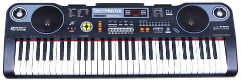 Keyboard z funkcjami dla dzieci 5+ Zestaw muzyczny Tryb lekcji Mikrofon Keyboard z funkcjami dla dzieci 5+ Zestaw muzyczny Tryb lekcji Mikrofon