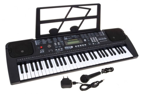 Keyboard z mikrofonem dla dzieci 5+ Taktomierz Radio USB MP3 model nr 6152 Keyboard z mikrofonem dla dzieci 5+ Taktomierz Radio USB MP3 model nr 6152