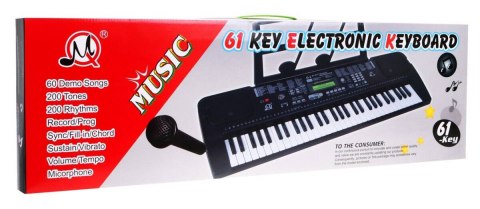 Keyboard z mikrofonem dla dzieci 5+ Taktomierz Radio USB MP3 model nr 6152 Keyboard z mikrofonem dla dzieci 5+ Taktomierz Radio USB MP3 model nr 6152