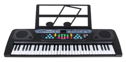 Keyboard z trybem nauki dla dzieci Stojak na nuty Mikrofon Nagrywanie 6161 Keyboard z trybem nauki dla dzieci Stojak na nuty Mikrofon Nagrywanie 6161