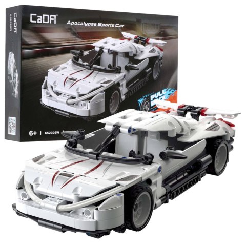 Klocki techniczne CaDA 368 el. Auto sportowe Apocalypse z napędem Klocki techniczne CaDA 368 el. Auto sportowe Apocalypse z napędem