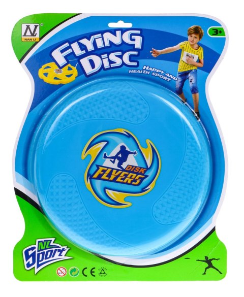 Latający dysk "Frisbee" sportowa zabawka dla dzieci i dorosłych - niebieski Latający dysk "Frisbee" sportowa zabawka dla dzieci i dorosłych - niebieski