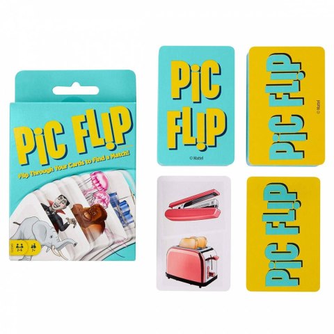 Logiczna gra karciana Pic Flip Zabawa w skojarzenia 110 kart z obrazkami Logiczna gra karciana Pic Flip Zabawa w skojarzenia 110 kart z obrazkami