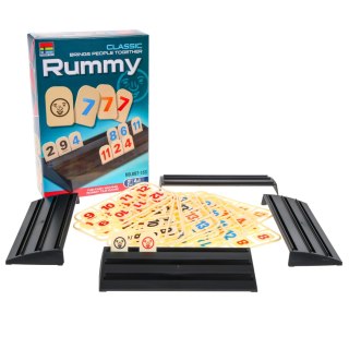 Logiczna gra liczbowa Rummy dorosłych Rodzinna rozrywka Nauka matematyki