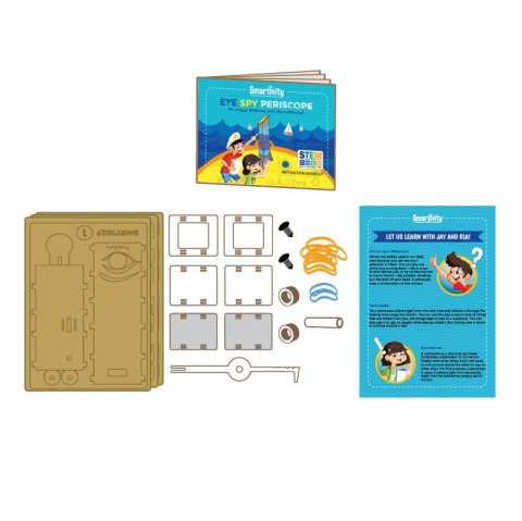 Smartivity Drewniane Mechaniczne Puzzle 3D - Peryskop Smartivity Drewniane Mechaniczne Puzzle 3D - Peryskop