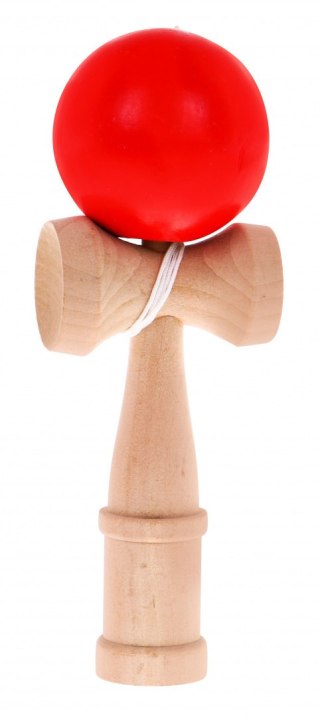 Zręcznościowa gra Kendama Drewniana zabawka Czerwona kulka