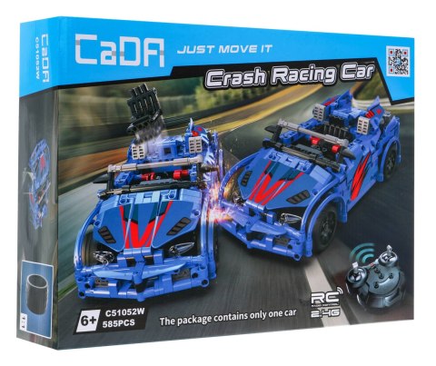 Klocki techniczne CaDA 585 el. Zdalnie sterowany Crush Racing Car Klocki techniczne CaDA 585 el. Zdalnie sterowany Crush Racing Car