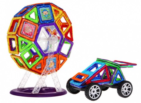 Magiczne Klocki Magnetyczne 112 elementów Magiczne Klocki Magnetyczne 112 elementów