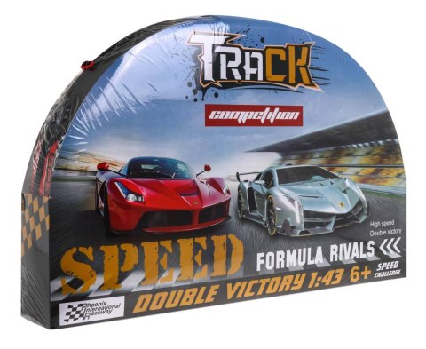 Składany tor wyścigowy Track Speed dla dzieci 6+ Sterowane autka Składany tor wyścigowy Track Speed dla dzieci 6+ Sterowane autka