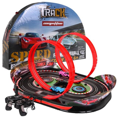 Składany tor wyścigowy Track Speed dla dzieci 6+ Sterowane autka Składany tor wyścigowy Track Speed dla dzieci 6+ Sterowane autka