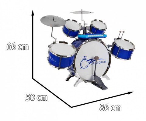 Zestaw muzyczny Perkusja + Keyboard + Mikrofon dla dzieci 3+ Zestaw muzyczny Perkusja + Keyboard + Mikrofon dla dzieci 3+