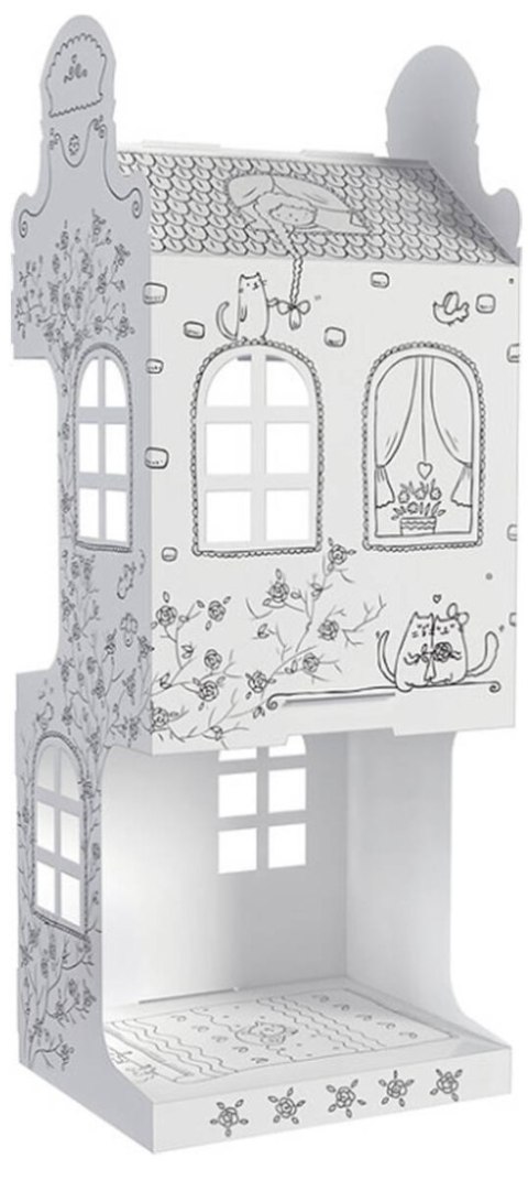 Domek "ul. Różana 9" przestrzenna kolorowanka 3D Domek "ul. Różana 9" przestrzenna kolorowanka 3D