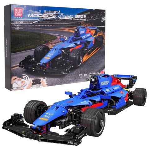 Klocki Bolid F1 Niebieski 1065el. Klocki Bolid F1 Niebieski 1065el.