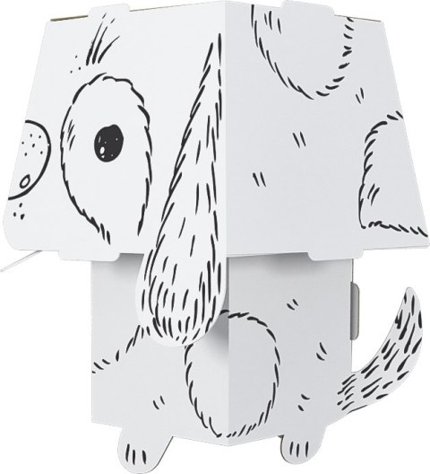 Kolorowanka CubeHead 3D, "Pies", Normal, Monumi
