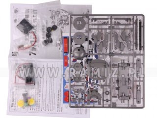 Zestaw Solarny 7w1 Kosmiczne modele Panel słoneczny Mikroakumulator