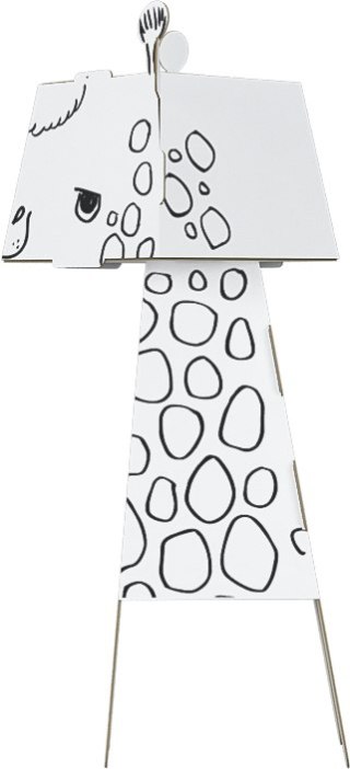 Kolorowanka CubeHead 3D, "Żyrafa", Normal, Monumi