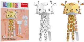 Kolorowanka CubeHead 3D, "Żyrafa", Normal, Monumi
