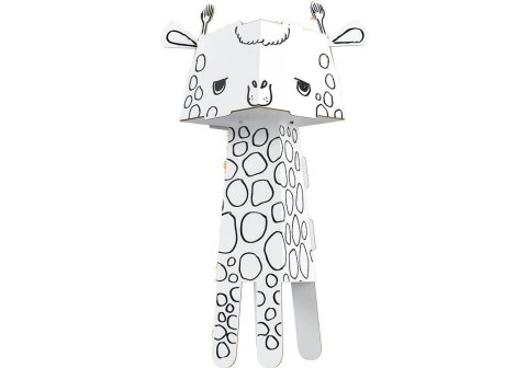 Kolorowanka CubeHead 3D, "Żyrafa", Normal, Monumi Kolorowanka CubeHead 3D, "Żyrafa", Normal, Monumi