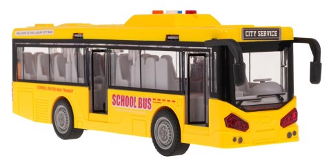 Autobus Żółty Z Funkcją Świateł i Dźwięku Autobus Żółty Z Funkcją Świateł i Dźwięku