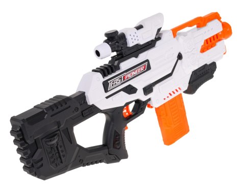 Duży Karabin Fast Pioneer Celownik Magazynek 24 Piankowych Pociski
