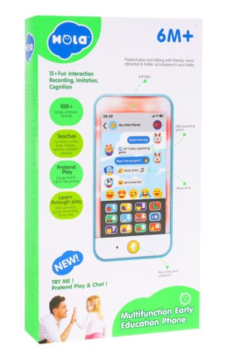Multifunkcyjny Smartphone Hola Interaktywne Przyciski Funkcja Nagrywania