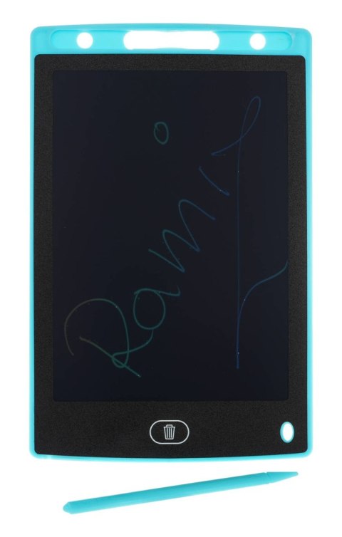 Tablet 8,5 do rysowania i pisania Niebieski Rysik Ekran LCD Zaczep na smycz Tablet 8,5 do rysowania i pisania Niebieski Rysik Ekran LCD Zaczep na smycz