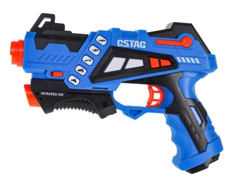 Zestaw 2 Pistoletów Laserowych dla dzieci 3+ Elektroniczny Wyświetlacz