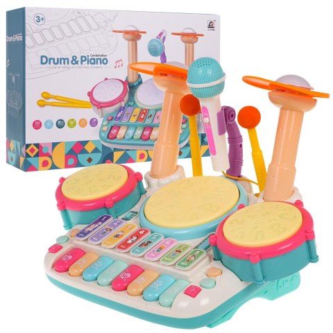 Zestaw Muzyczny Perkusja + Pianino Zestaw Muzyczny Perkusja + Pianino