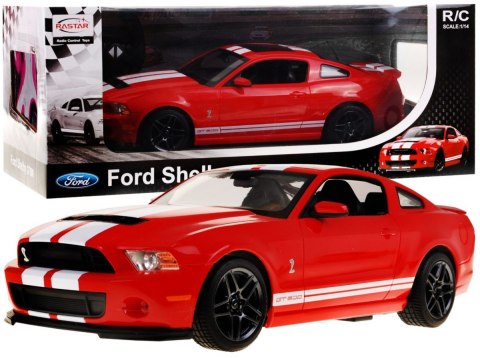 Ford Shelby Mustang GT500 czerwony RASTAR model 1:14 Zdalnie sterowane Ford Shelby Mustang GT500 czerwony RASTAR model 1:14 Zdalnie sterowane