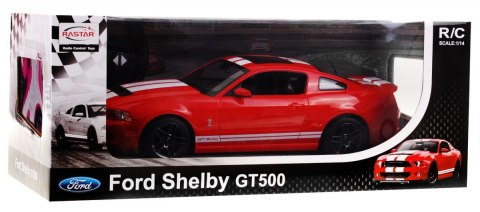 Ford Shelby Mustang GT500 czerwony RASTAR model 1:14 Zdalnie sterowane Ford Shelby Mustang GT500 czerwony RASTAR model 1:14 Zdalnie sterowane