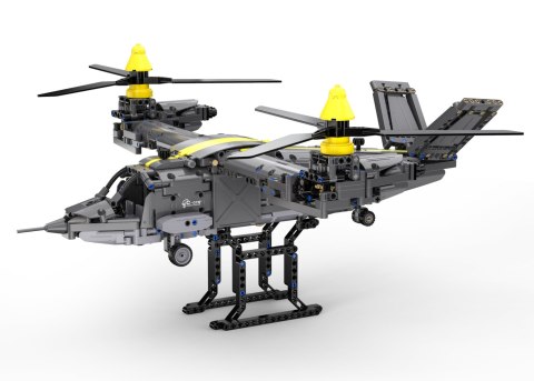 Klocki techniczne CaDA 1424 el. Helikopter Tiltrotor Aircraft dla dzieci Klocki techniczne CaDA 1424 el. Helikopter Tiltrotor Aircraft dla dzieci