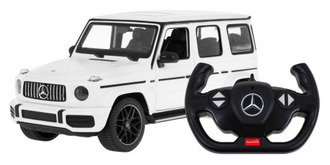 Mercedes-AMG G63 biały RASTAR 1:14 Zdalnie sterowane auto + pilot 2,4 GHz