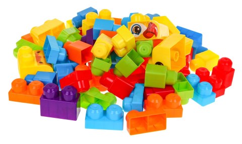 Zestaw klocków konstrukcyjnych dla dzieci 68 el. zwierzątka ZOO + naklejki Zestaw klocków konstrukcyjnych dla dzieci 68 el. zwierzątka ZOO + naklejki