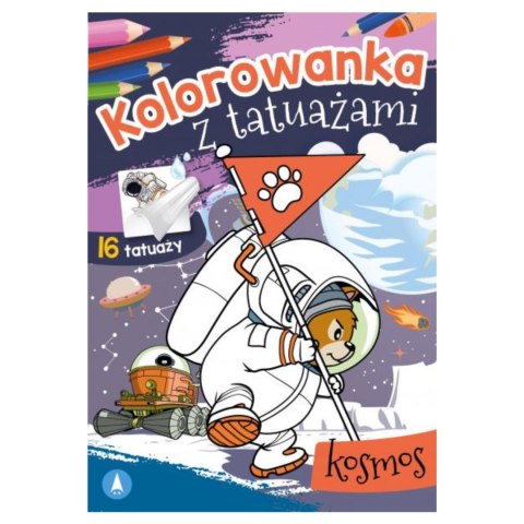 KOLOROWANKA Z TATUAŻAMI. KOSMOS KOLOROWANKA Z TATUAŻAMI. KOSMOS