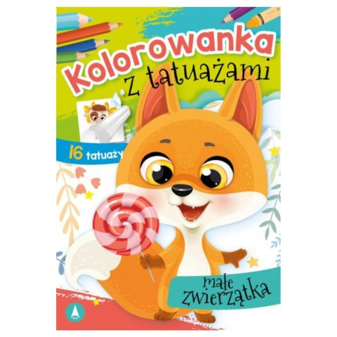 KOLOROWANKA Z TATUAŻAMI. MAŁE ZWIERZĄTKA KOLOROWANKA Z TATUAŻAMI. MAŁE ZWIERZĄTKA