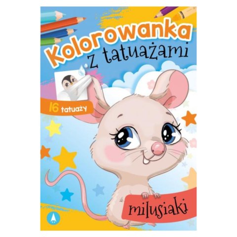 KOLOROWANKA Z TATUAŻAMI. MILUSIAKI KOLOROWANKA Z TATUAŻAMI. MILUSIAKI