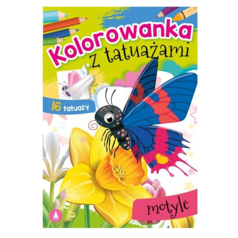 KOLOROWANKA Z TATUAŻAMI. MOTYLE KOLOROWANKA Z TATUAŻAMI. MOTYLE