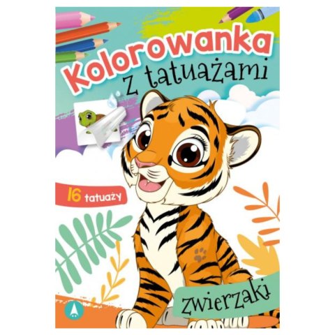 KOLOROWANKA Z TATUAŻAMI. ZWIERZAKI KOLOROWANKA Z TATUAŻAMI. ZWIERZAKI