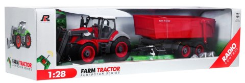 Traktor z koparką i przyczepą dla dzieci 3+ Zdalnie sterowany