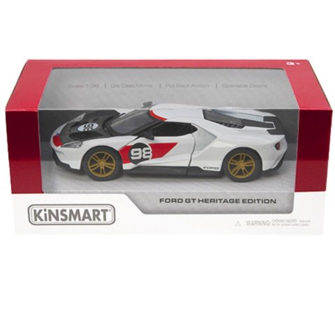 2017 FORD GT HERITAGE EDITION 1:38 1szt 2017 FORD GT HERITAGE EDITION 1:38 1szt