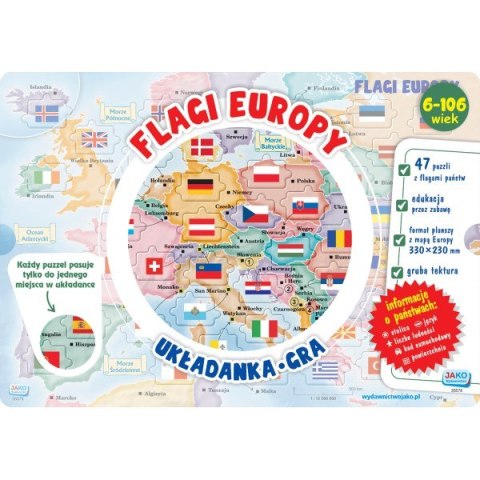 Flagi Europy. Układanka/gra Flagi Europy. Układanka/gra