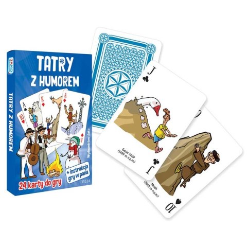 Karty do gry. Tatry z humorem Karty do gry. Tatry z humorem