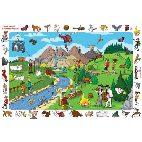 Puzzle 54 elementy. Wycieczka w góry Puzzle 54 elementy. Wycieczka w góry