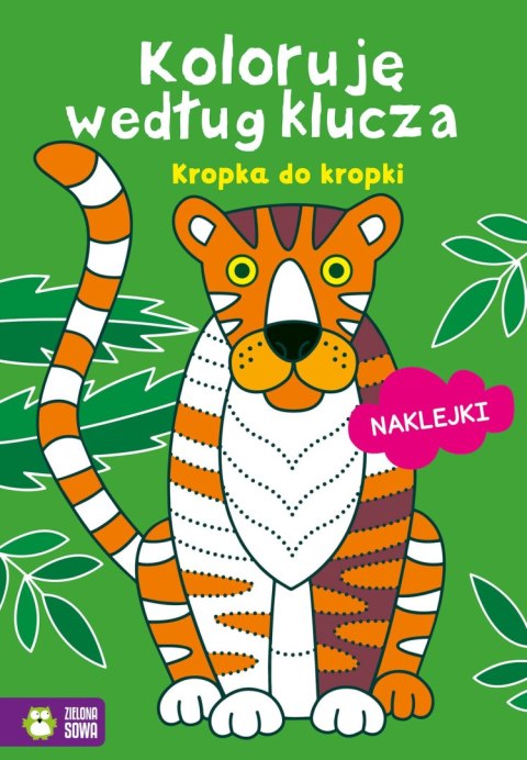 Koloruję według klucza. Kropka do kropki Koloruję według klucza. Kropka do kropki