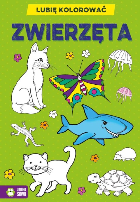 Lubię kolorować. Zwierzęta Lubię kolorować. Zwierzęta