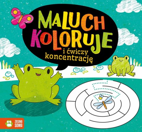 Maluch koloruje i ćwiczy koncentrację Maluch koloruje i ćwiczy koncentrację