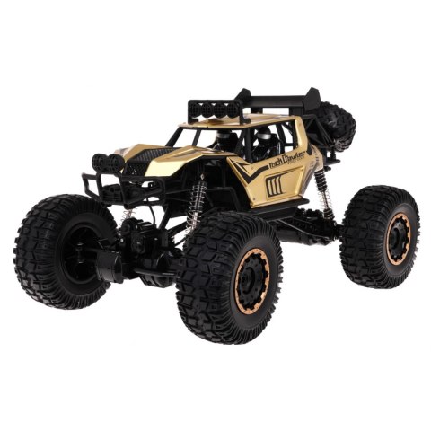 Metalowy Mega Crawler 1:8 Złoty