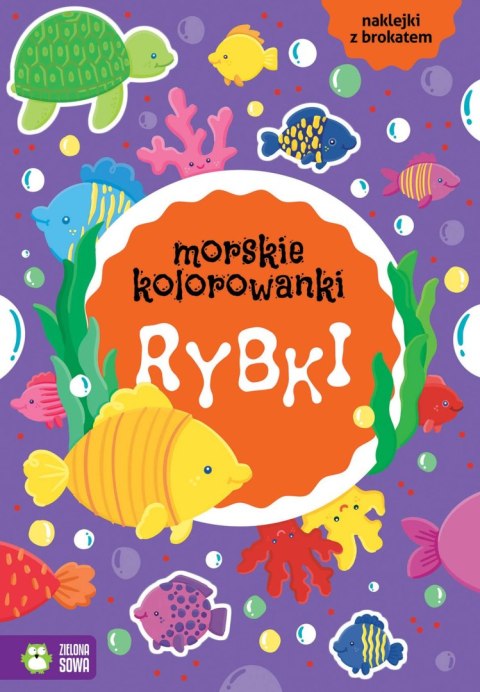 Morskie kolorowanki. Rybki Morskie kolorowanki. Rybki